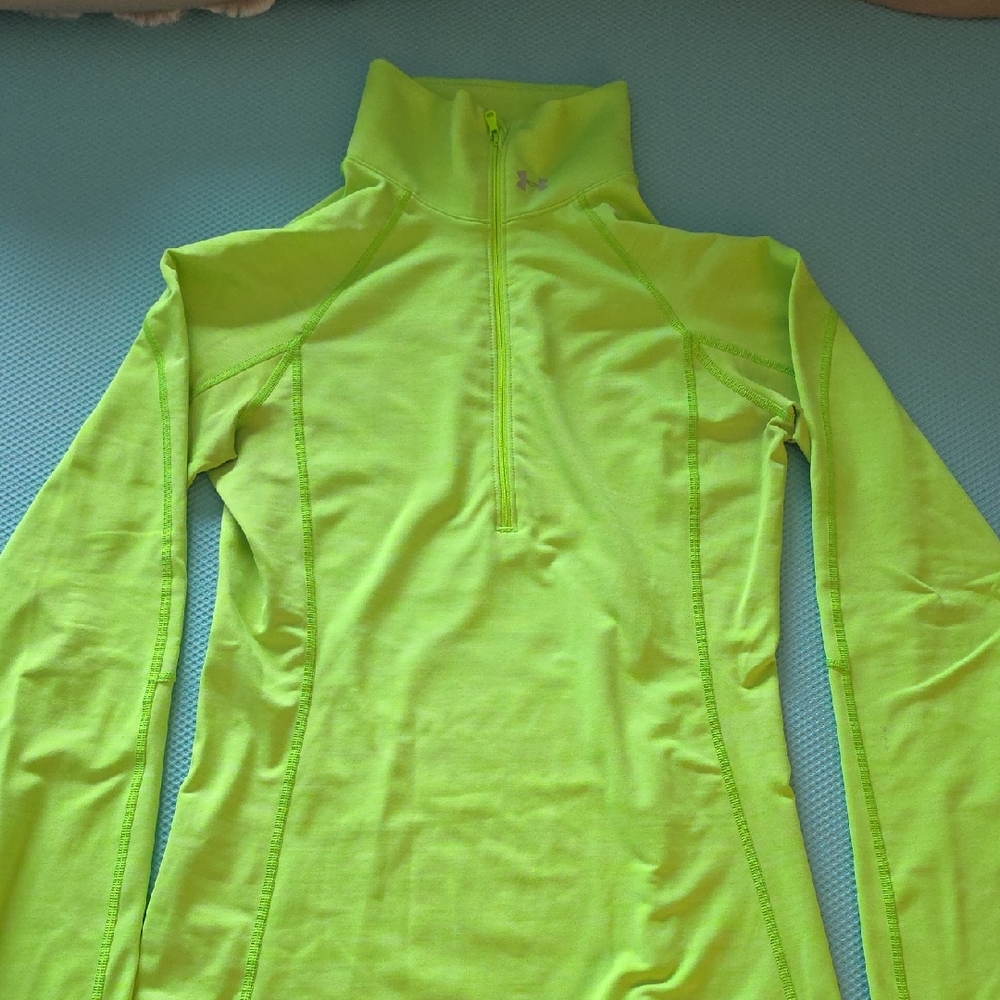 Under Armour Neon Green Long Sleeve Top